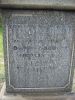 David Goodall Houliston's grave in Maitland