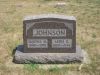 Headstone for Lewis and Martha Johnson
(courtesy Lloyd Ashmore)
