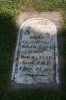 Headstone Mary Lees Holiston