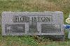 Headstone for Roy and Anna Holliston